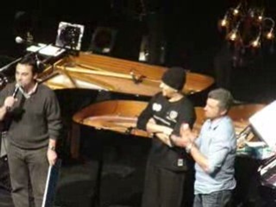 Pascal Obispo et Yves Foulon .