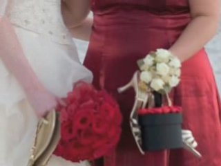 Disney Fairytale Wedding - Fun Beach Shots