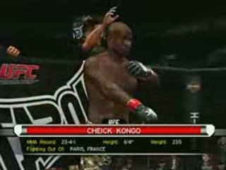 UFC 2009 Undisputed - Cheick Kongo Gameplay Intro