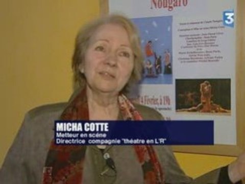 les Voix Liées - Nougaro au théâtre d'O- France3 Montpellier