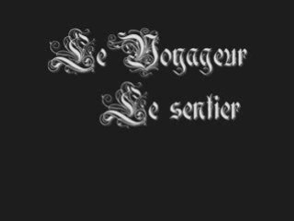Trailer Le Voyageur Le sentier