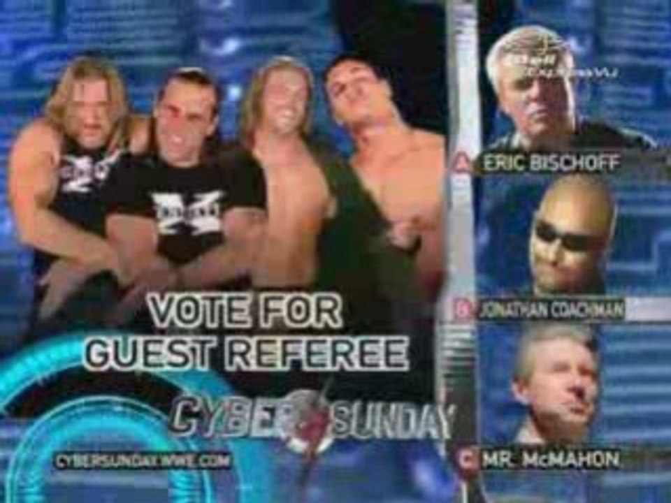 Wwe Cyber Sunday 2006 - DX vs Rated Rko Part 1