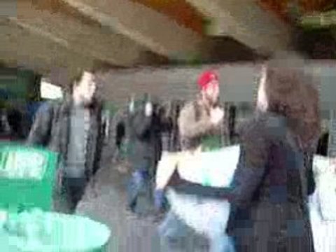 manif de Jussieu contre la réforme de Valérie Pécresse