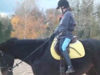 moi et LUTIN a la licorne