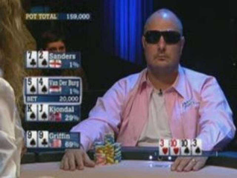 Poker EPT 3 Monte Carlo Griffin tussles with Va...