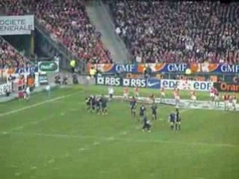 France - Pays de Galles 2009 ( essai de Heymans)