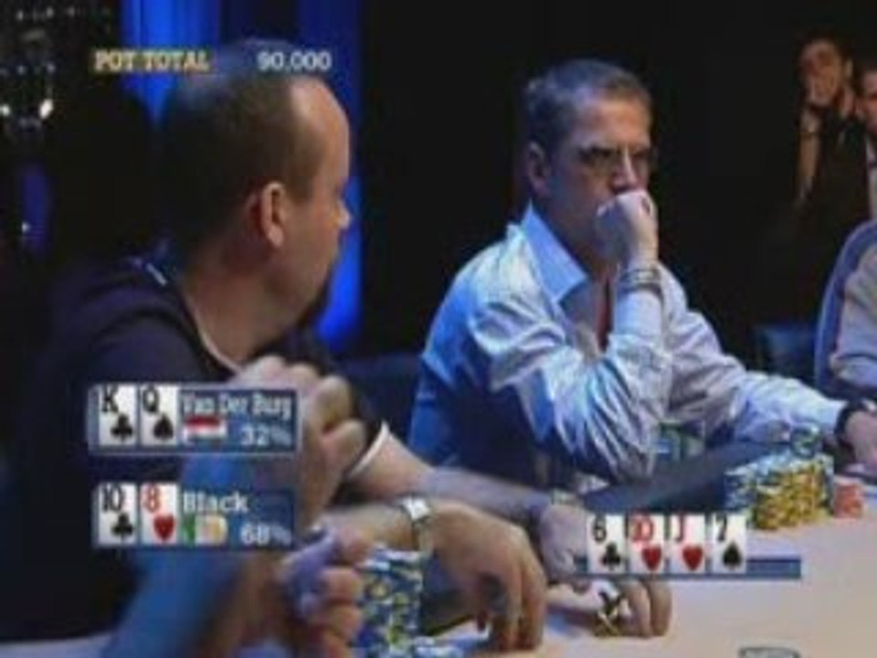 Poker EPT 3 Monte Carlo Van der Burg hits the r...