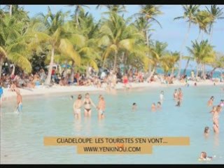 GUADELOUPE: LES TOURISTES S'EN VONT....