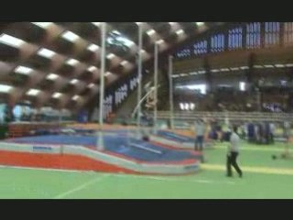 Championnats de France perche Indoor  2009 - Adrien Martin