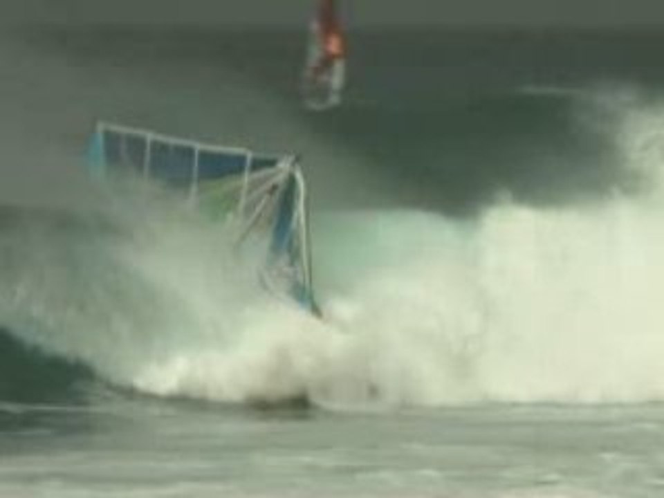 Windsurf PWA Cap Vert 2009 Wipeouts Dario Ojeda