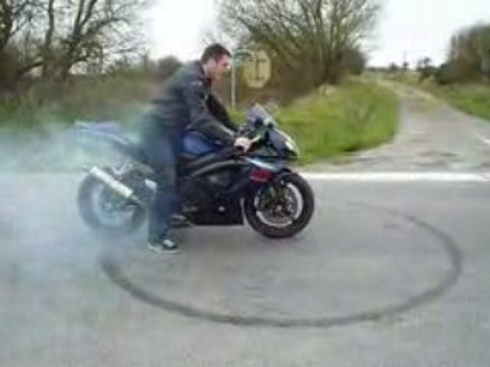 La fin de mon pneu!