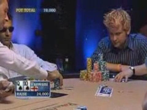 Poker EPT 3 Monte Carlo Karam makes a move on Vaswani