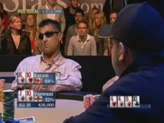 Poker EPT 3 Monte Carlo Ram Vaswani eliminated in 8th place