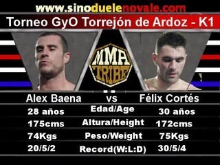 Torneo GyO - Alex Baena vs Felix Cortés
