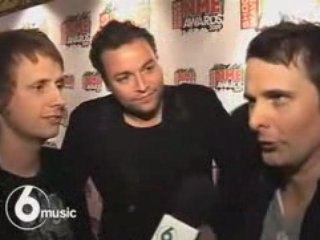 Muse - NME Awards (talking about New Album )