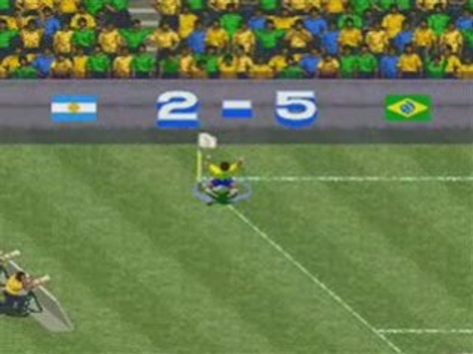 International Superstar Soccer (SNES)-Brazil Vs Argentina 2