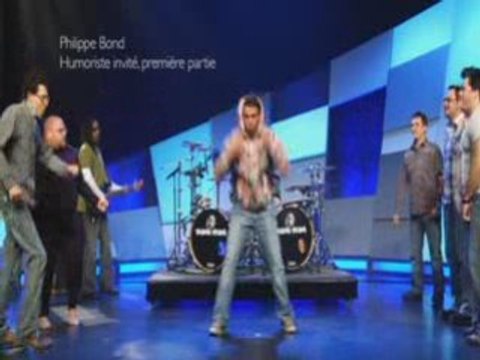 Louis-José Houde à la batterie - Bonus du DVD le show caché