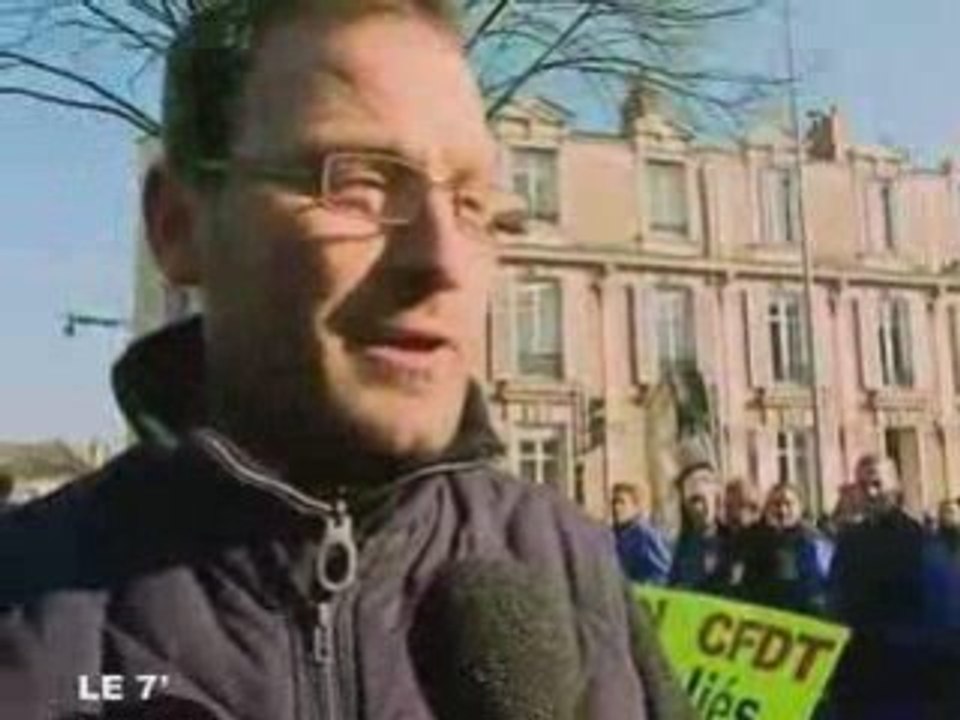 Fonderie l'Authion MANIF Angers Le raz le bol 29.01.09