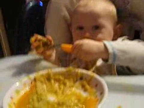 je mange comme un grand ou presque