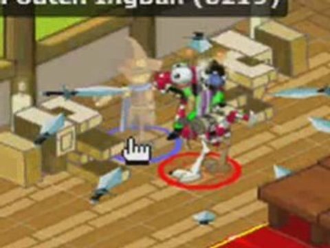 Dofus : Molotov-Hulk, Iop terre niveaux 103 (Jiva)