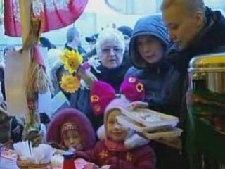 Russians celebrate 'Pancake Week'