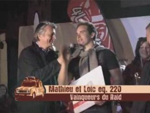 Soirée de remise des prix - raid 4L Trophy