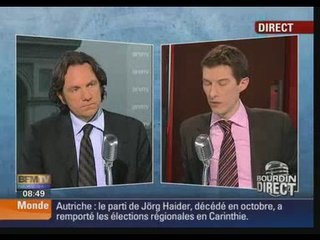 BFMTV - Invité de Bourdin en direct -02.03.09