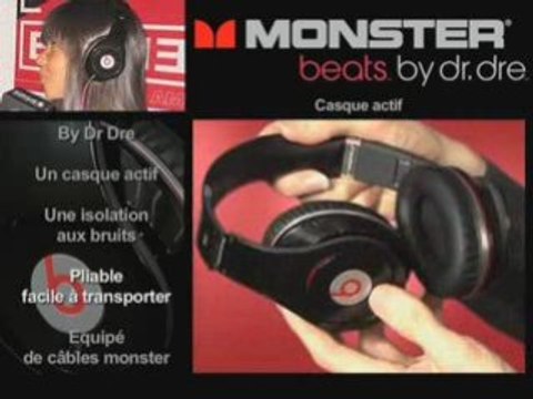 Ecouteurs HD Monster Cable Beats (La Boite Noire)