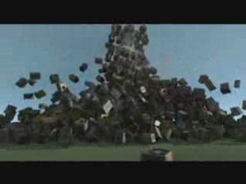 Crysis Mass physics & explosions en masse