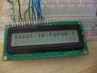 afficheur LCD