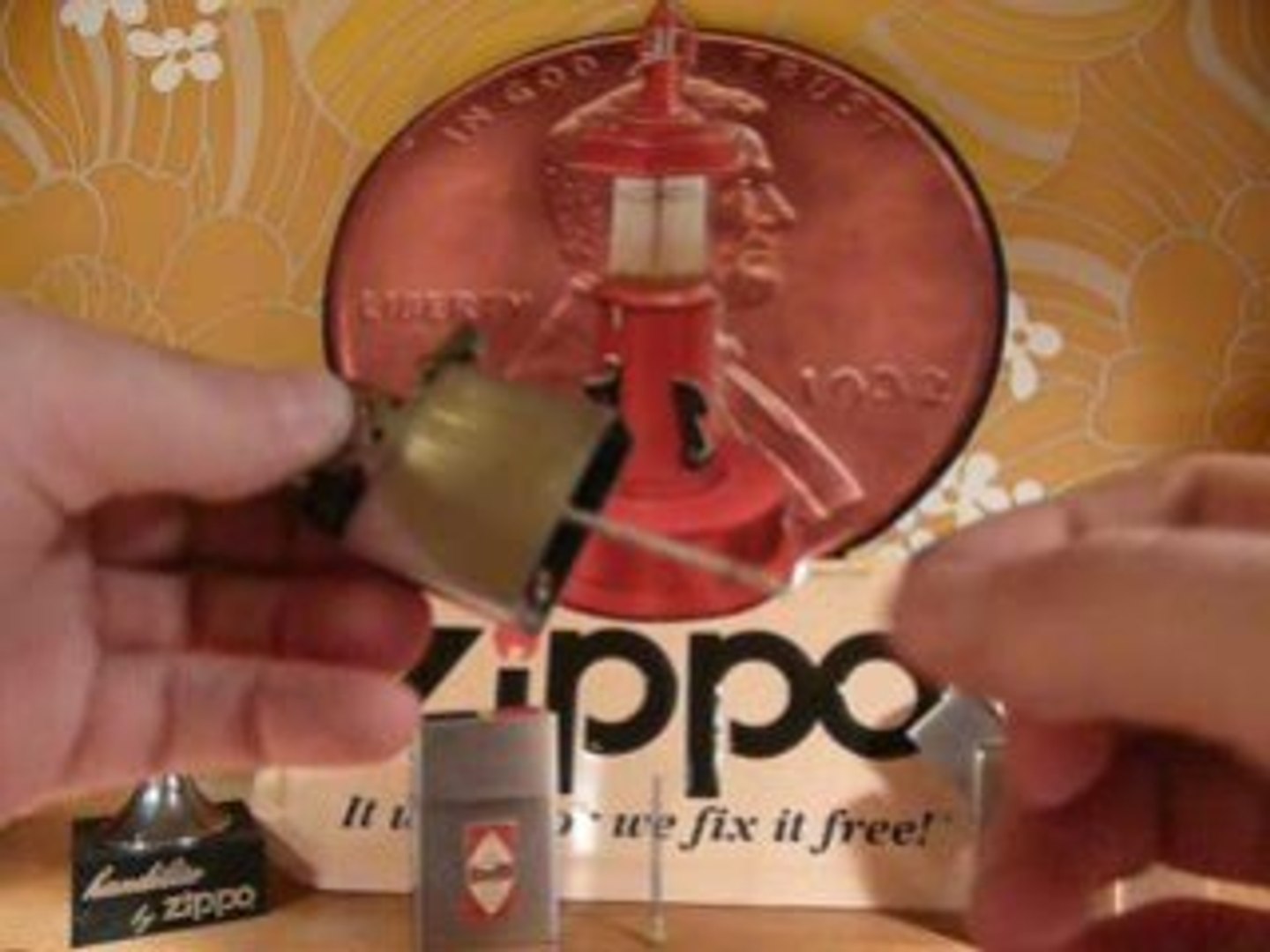 Comment changer la mèche d'un briquet Zippo #2 - Vidéo Dailymotion