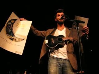 Hugh Coltman @ EMB les nuits d'Amnesty - speech