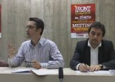 Conférence de presse PCF - Zénith front de gauche