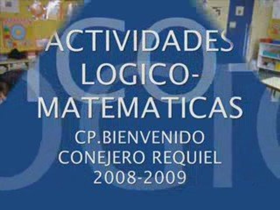 actividades logico matematicas en EI