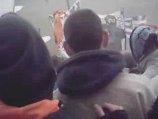 Caen - OM entrée des joueurs