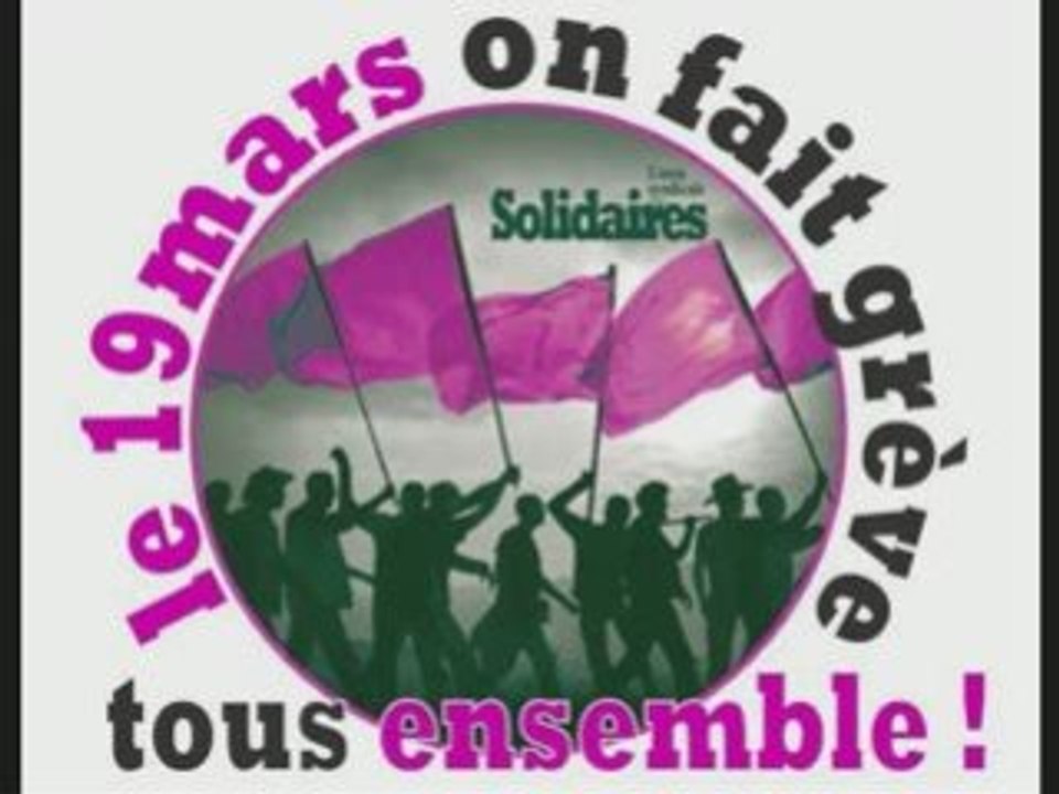 Grève générale jeudi 19 mars 2009