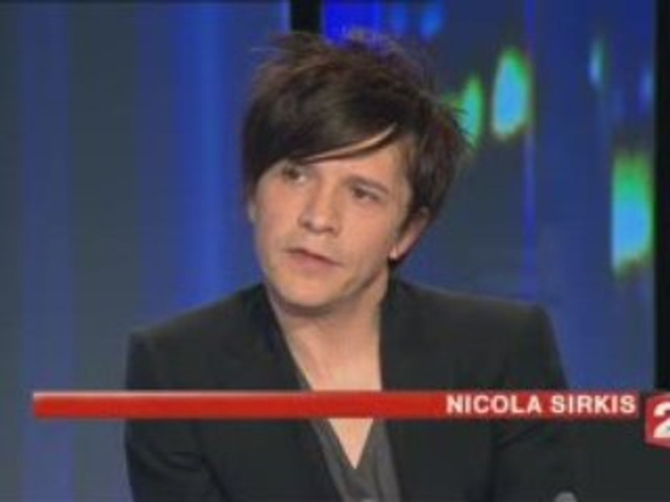 Nicola sirkis au Jt de france2 au 20h le 01.03.09