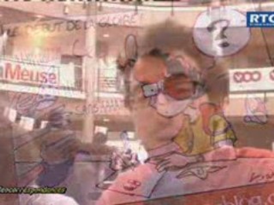 Samsam/Medhi interview au festival BD seraing