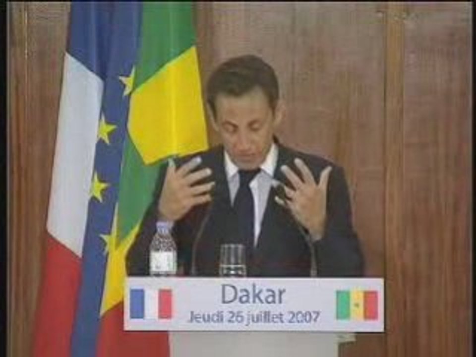Sarkozy discours de Dakar - part 3
