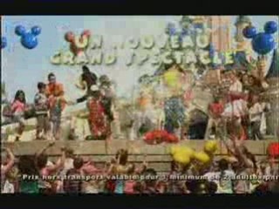 Pub Fête Magique de Mickey Disneyland (40 sec)