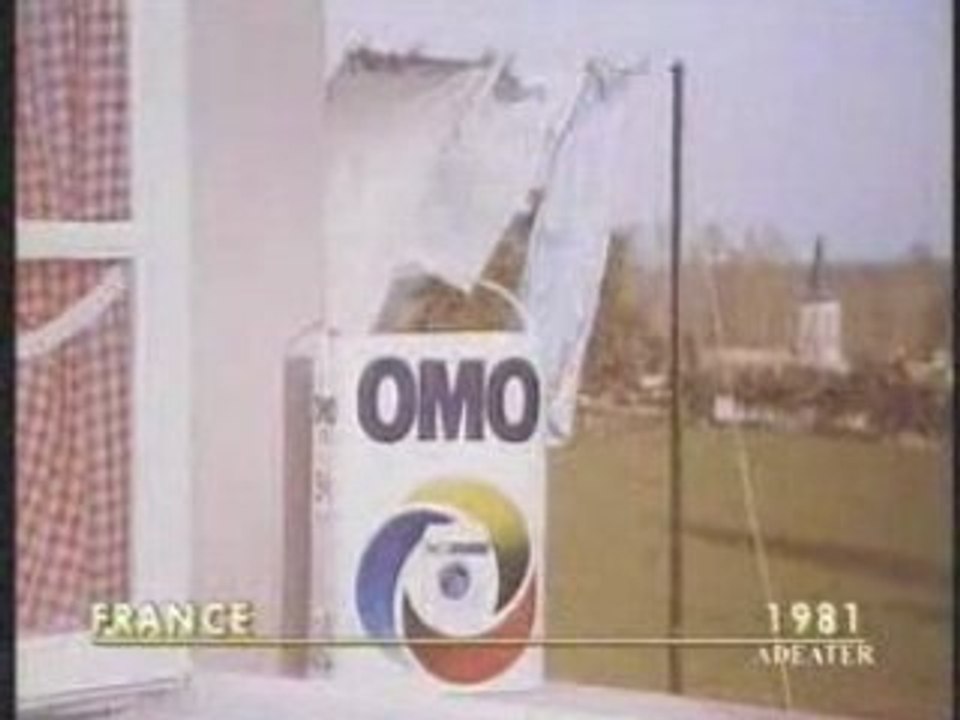 Pub pour Omo lessive 1981