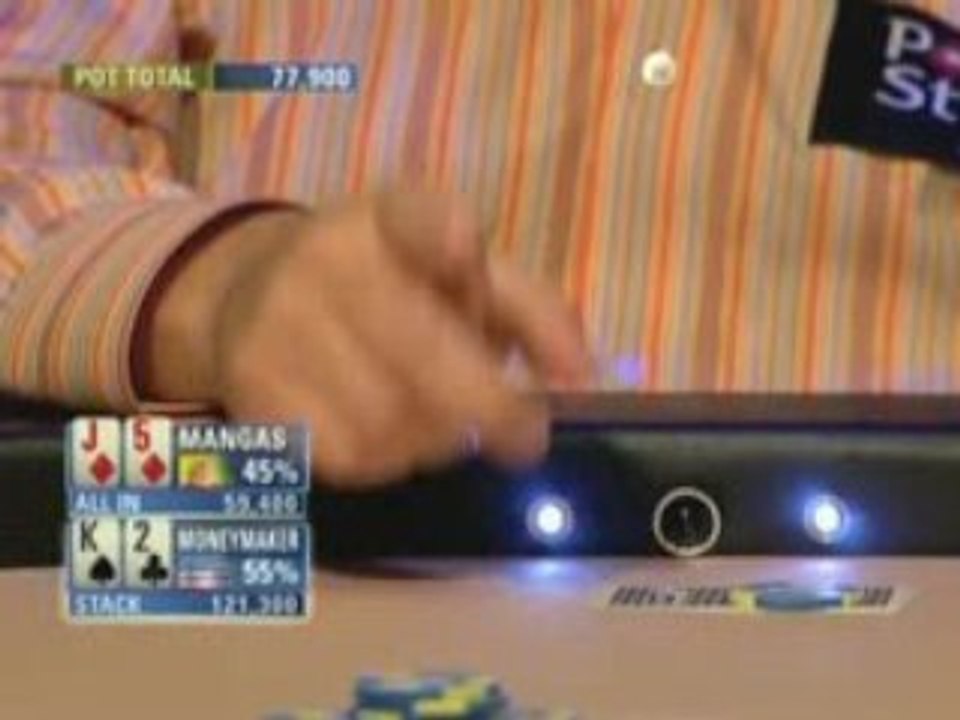 Poker EPT 4 Londres Chris Moneymaker Vs Daniel Mangas