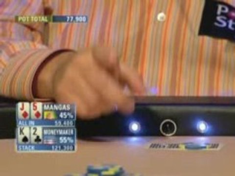 Poker EPT 4 Londres Chris Moneymaker Vs Daniel Mangas