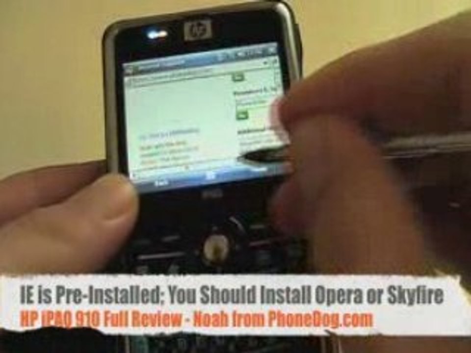 HP iPaq 910 Smartphone Full Review