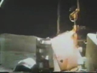 Moon Landing Hoax-Stagehand Sees The Astronaut  From Ceiling