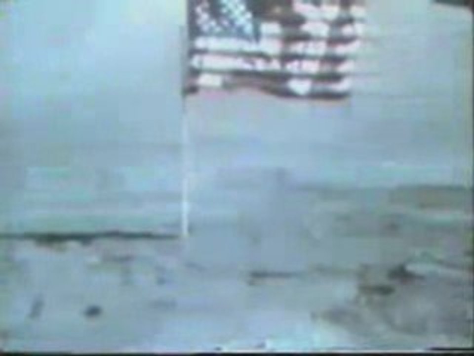 Moon Landing Hoax-Astronauts Ceiling Cable Wires Get Tangled