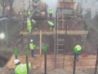 Un pont démonté et reconstruit en 72 heures (Blanzy - 71)