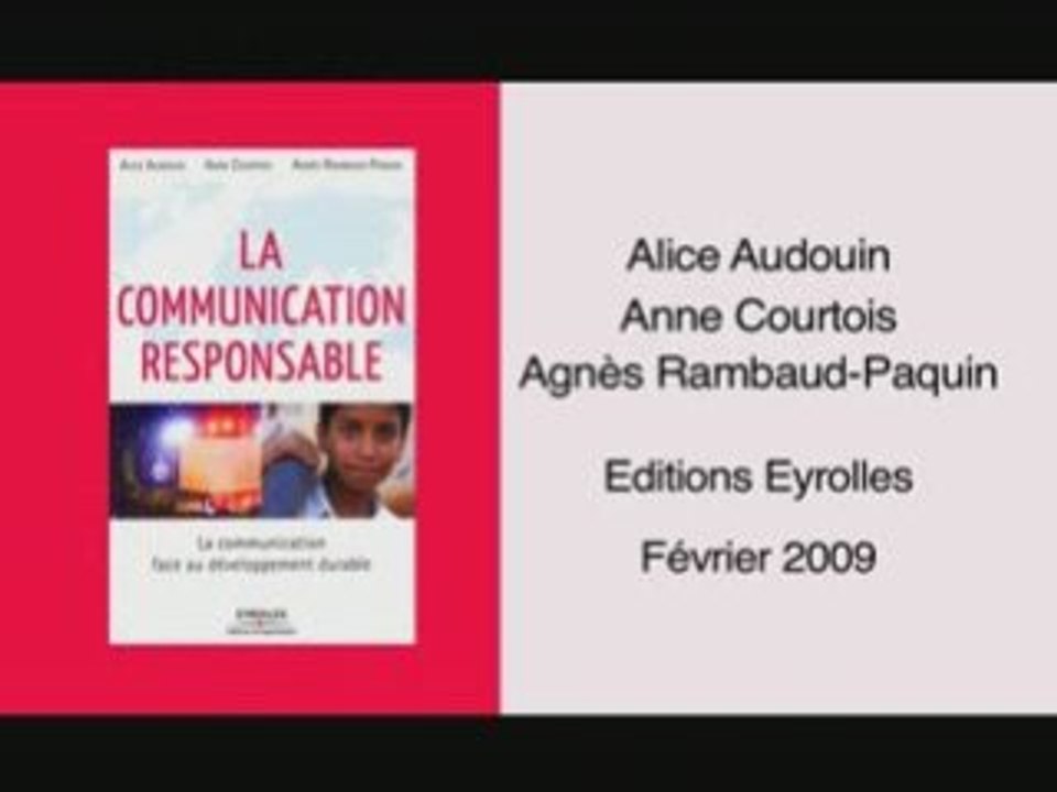 La Communication Responsable (Ouvrage) - ACIDD