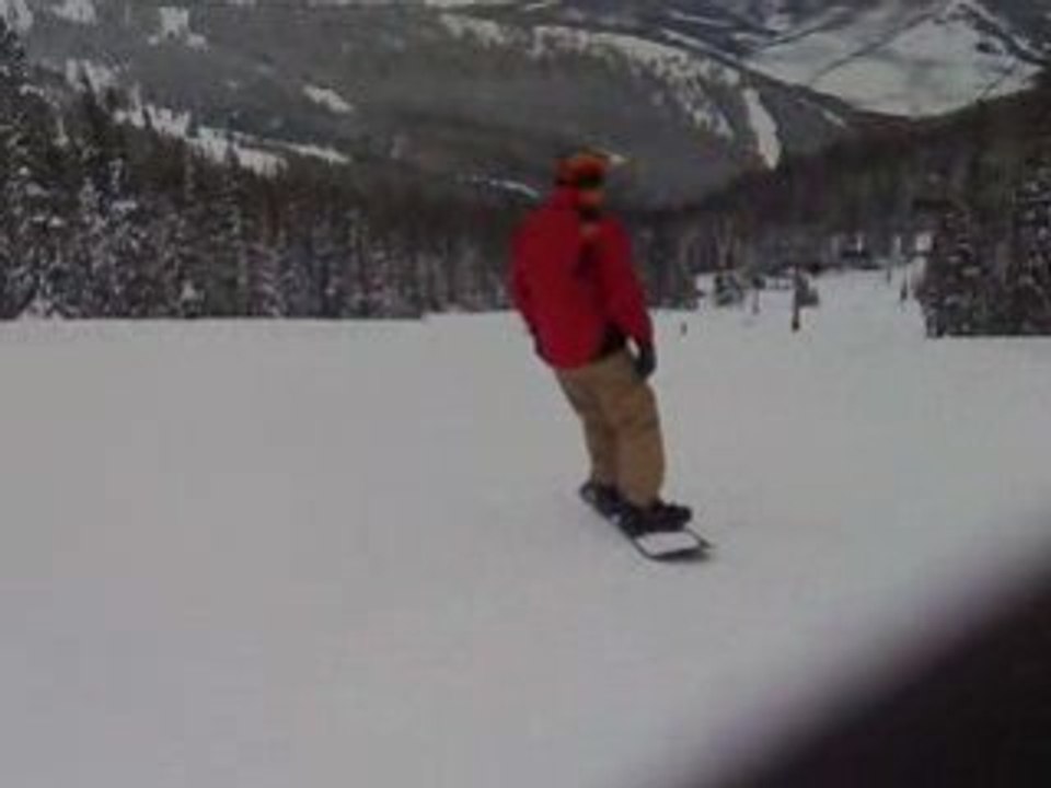 Snowboarding in Vail