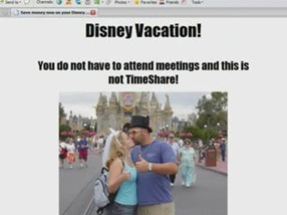 Disney World Vacation Save Travel Stay Disney Discount